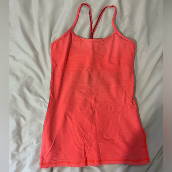 Lululemon coral tank top, size 6 - Picture 1 of 3